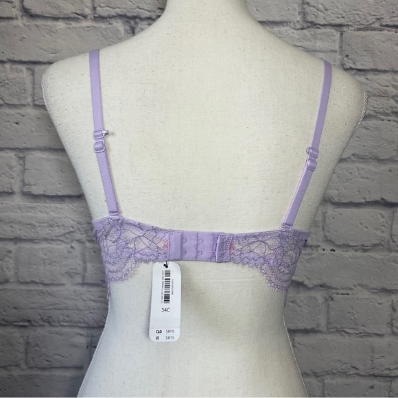 La Senza Beyond Sexy Classic Plunge Bra Size 34 C - Picture 5 of 8